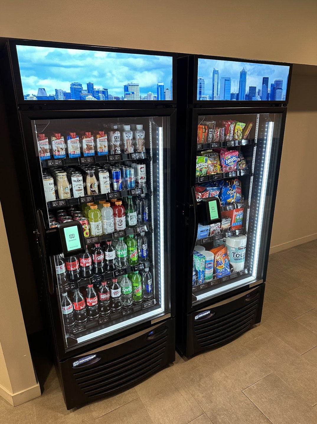 Smart Cooler in luxury apartment
